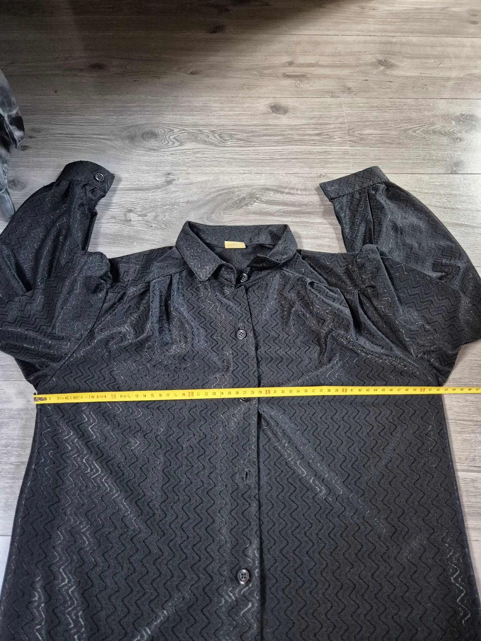 Sheer long-sleeve shirt for women – photo 8
